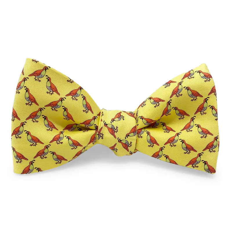 Quail Bow In Yellow 1