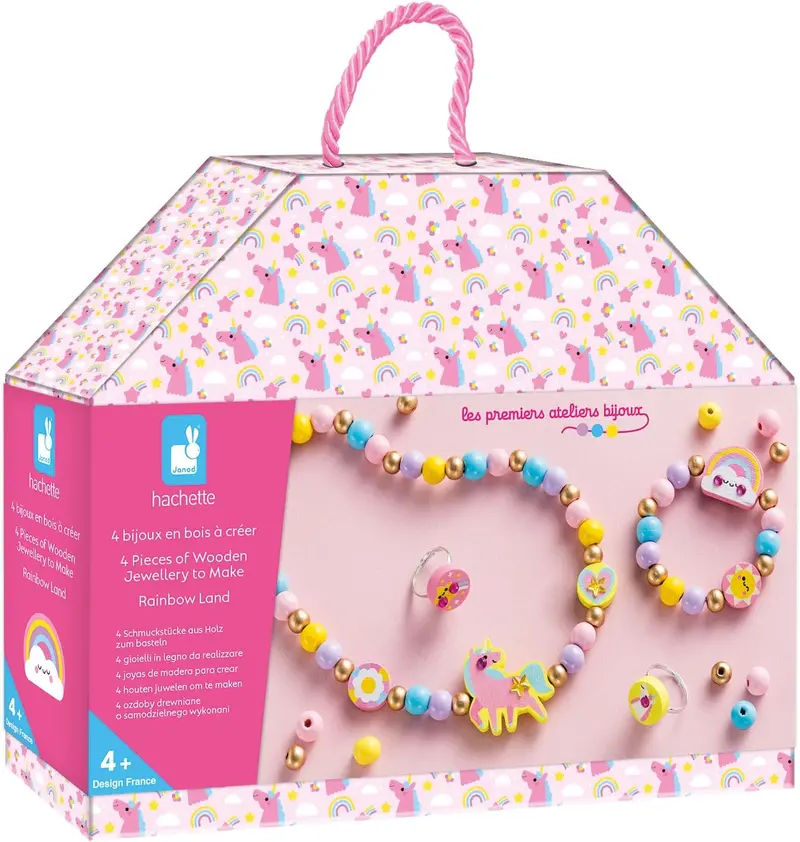 Rainbow Land Wooden Jewelry-Making Craft Kit 1