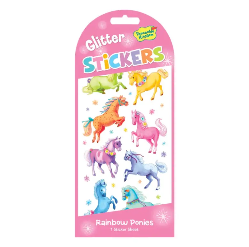 Rainbow Pony Sticker Pack For Kids 1