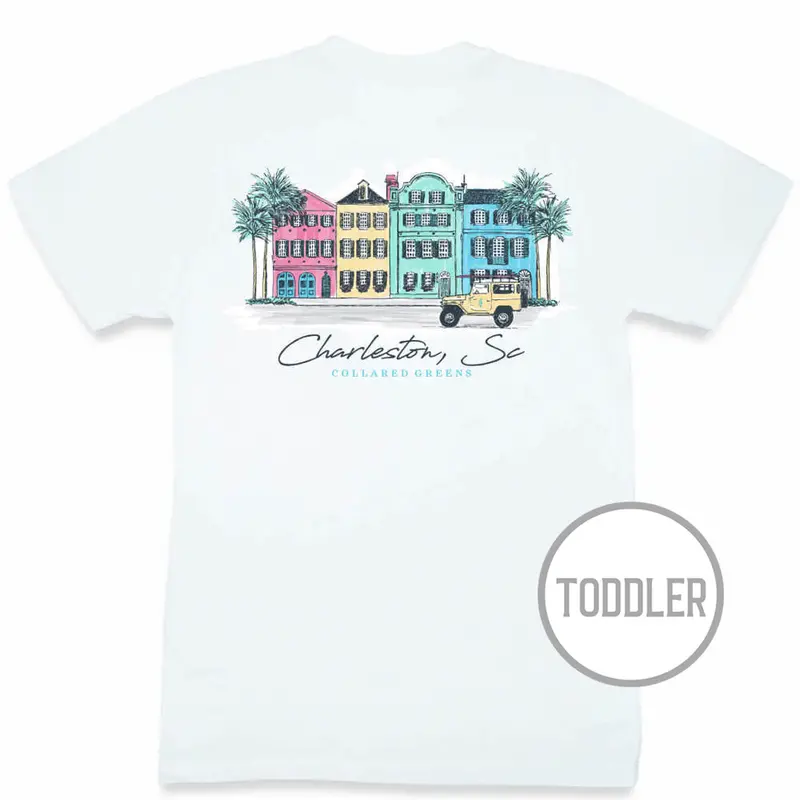Rainbow Row White Toddler Short Sleeve T-Shirt 1