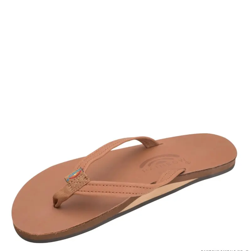 Rainbow Women'S 301 Alts Leather Flip Flops – Single-Layer Design, Bhi 1