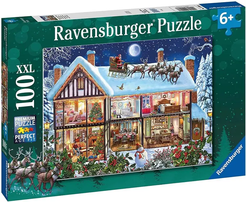 Ravensburger Christmas At Home – 100-Piece Holiday Jigsaw Puzzle 1