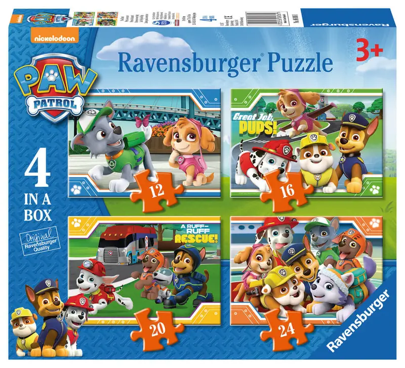 Ravensburger Paw Patrol Puzzle Bundle (12–24 Piece Sets) 1