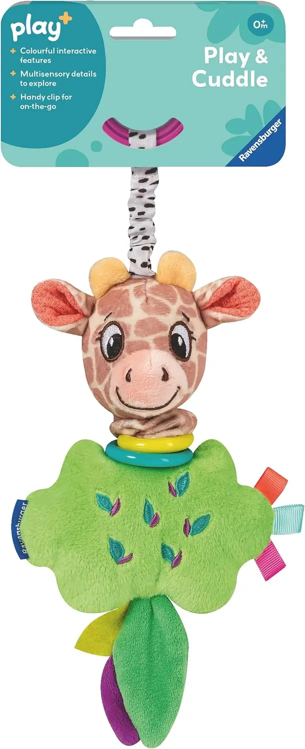 Ravensburger Play+ Pull-And-Wiggle Giraffe Toy 1