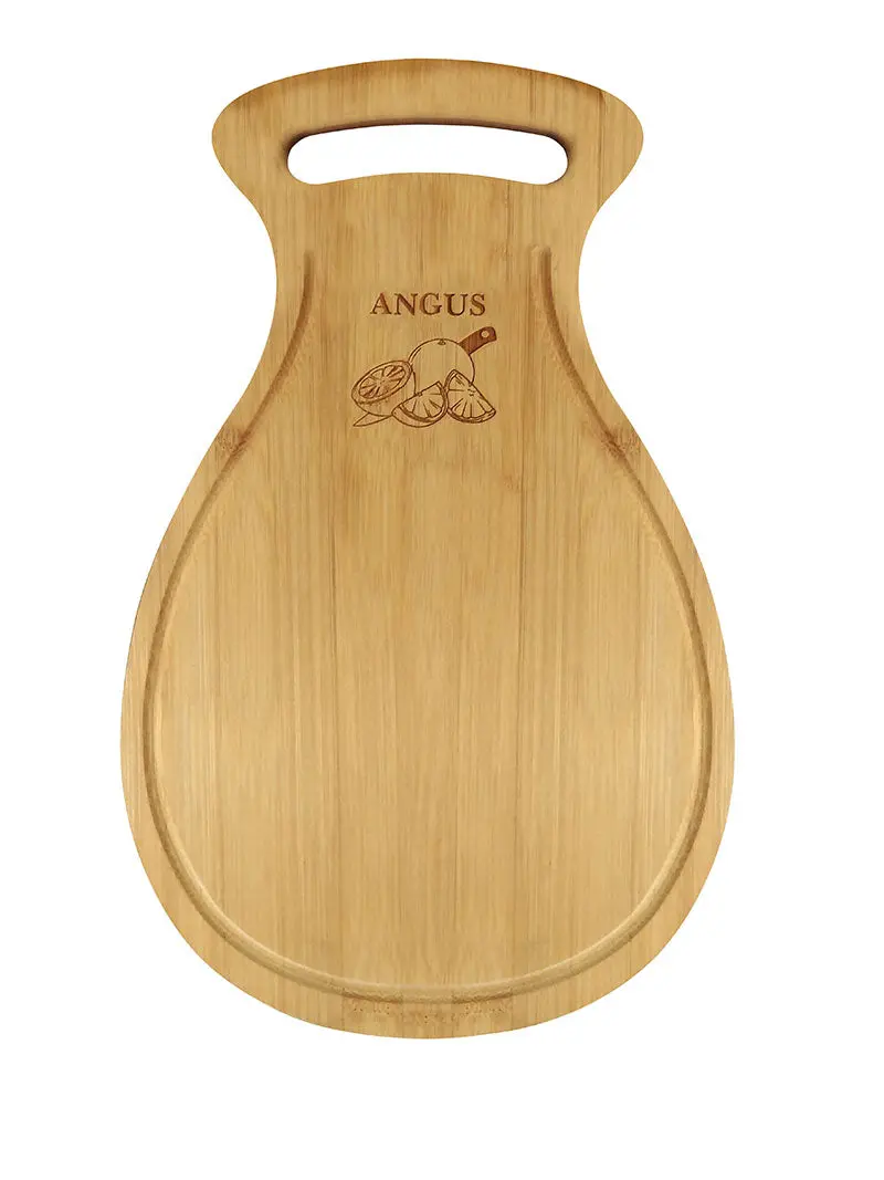 Rectangular Bamboo Paddle Cutting Board For Kitchen Prep 1