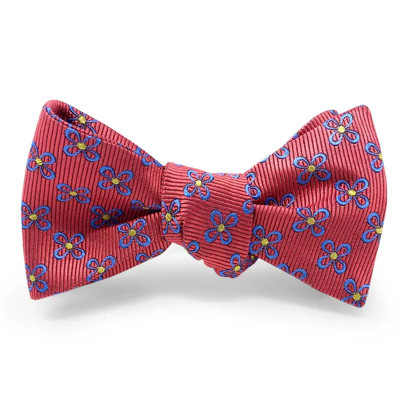 Red And Blue Bow Denbigh Sandals 1