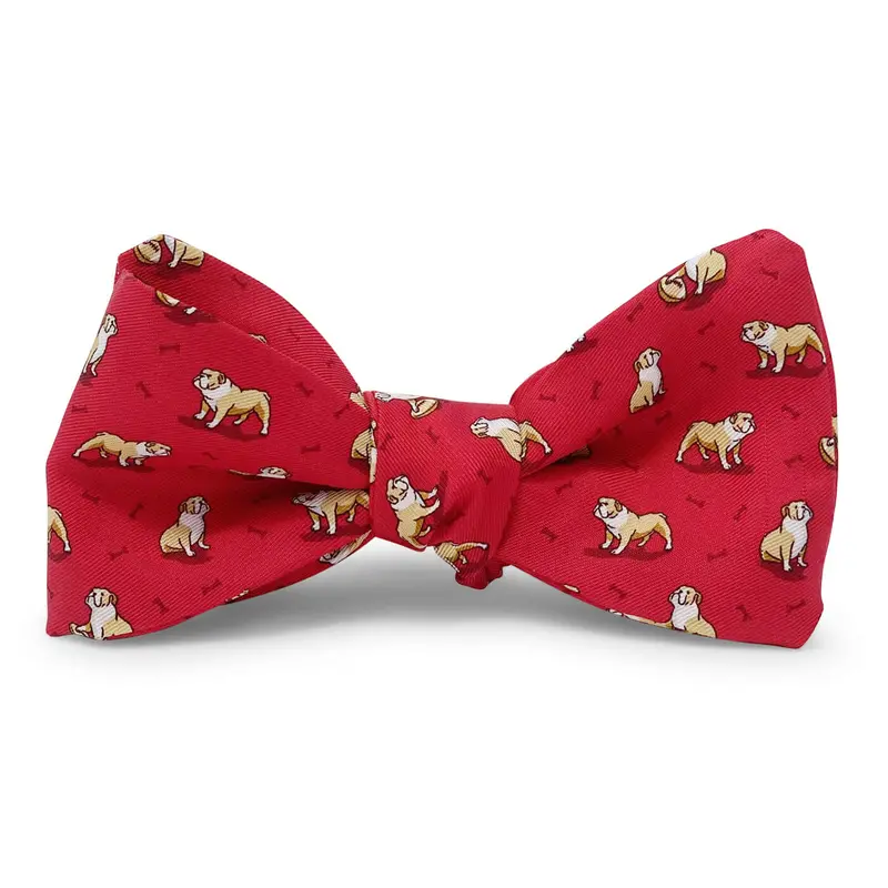 Red Bulldog Bonanza Bow Tie 1