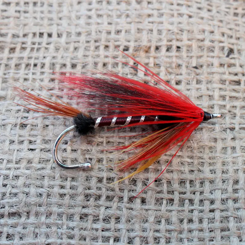 Red Quill Dry Fly Lapel Pin 1