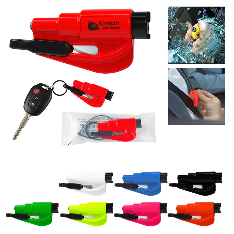 Resqme® Window Breaker & Seatbelt Cutter 1