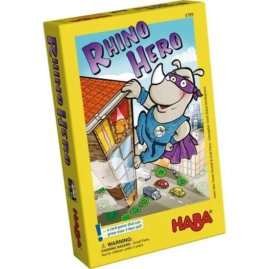Rhino Hero – Stacking Tower Game By Haba 1
