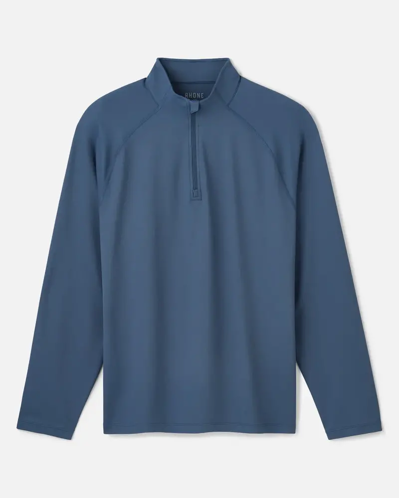 Rhône Session Quarter-Zip Pullover – Atlanta Blue – Bhi 1