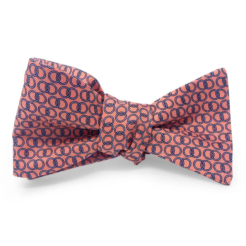 Rings Red Bow Tie 1