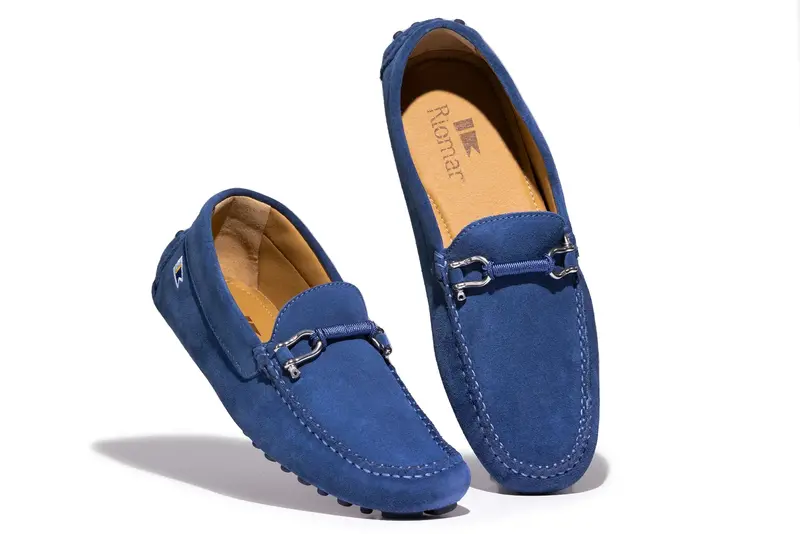 Riomar Men'S Deck Driver Boat Shoes – Blue Marlin Colorway 1