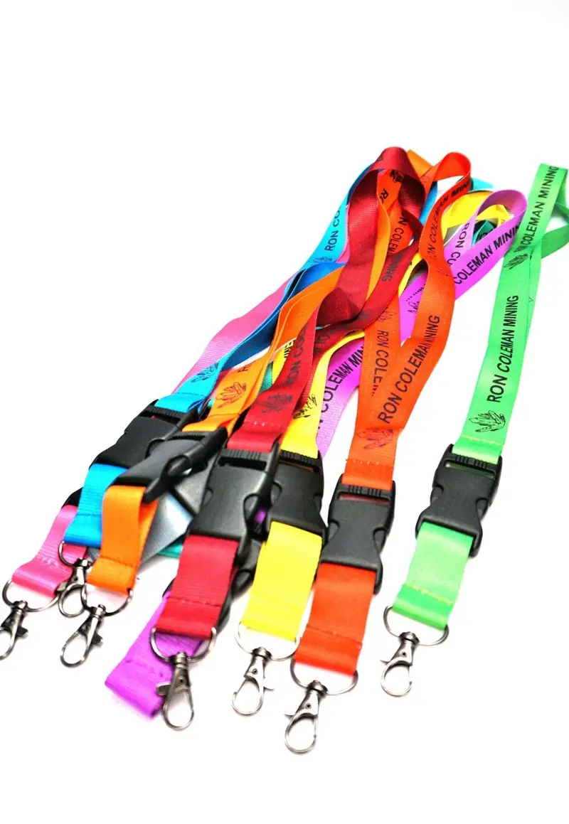 Ron Coleman Mining Branded Lanyard – Collector’S Souvenir Accessory 1