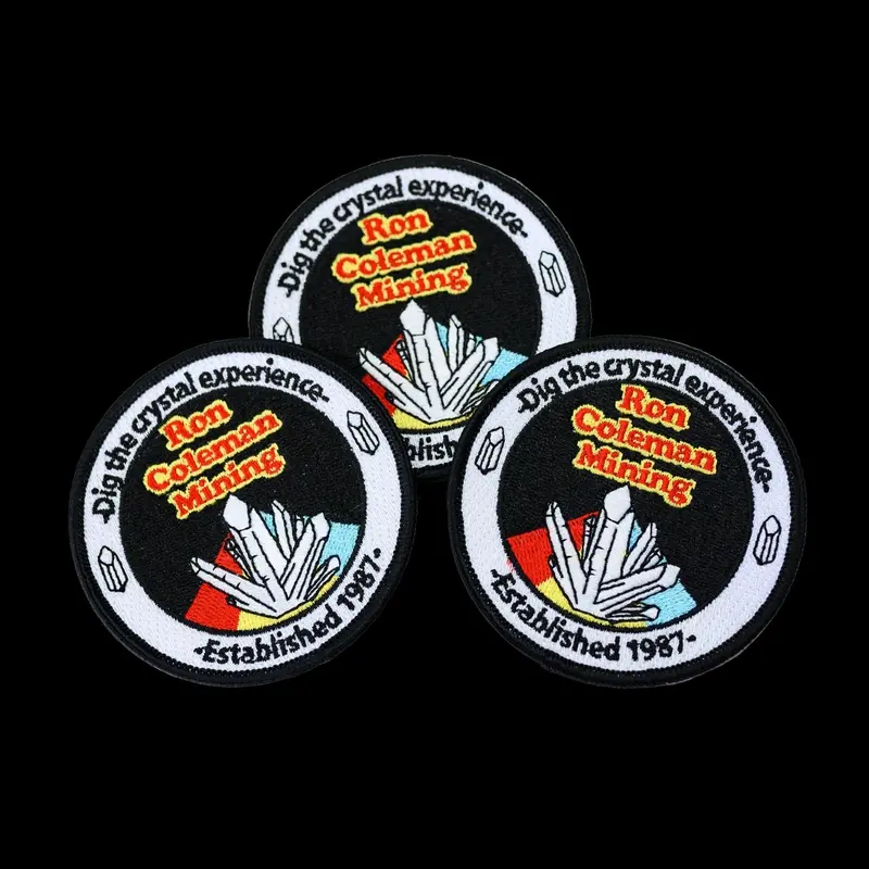 Ron Coleman Mining Collectible Cloth Patch – Vintage-Inspired Embroidery 1