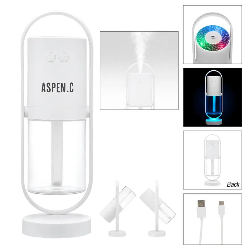 Rotating Led Humidifier With Nightlight Feature 1