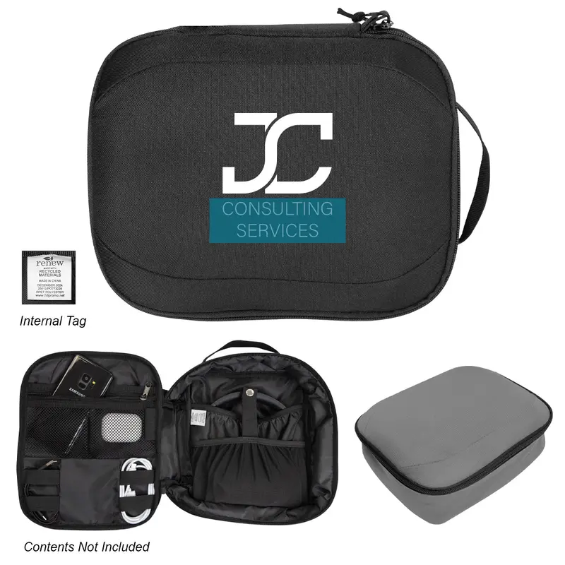 Rpet Organized Tech Gear Pouch 1