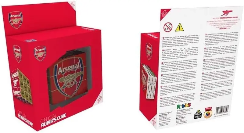 Rubik’S Cube Arsenal Fc Edition – Official Licensed Puzzle 1