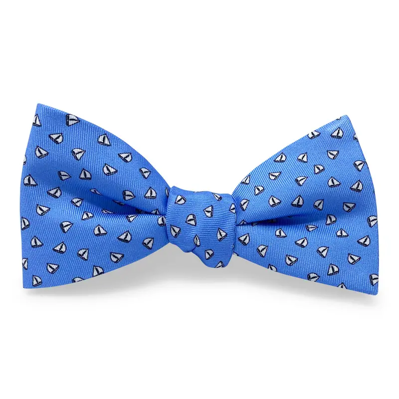 Sailboats Blue Bow Design 1