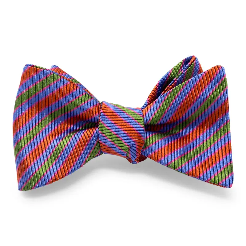Salisbury Multi-Color Bow In Red, Blue, And Pink 1