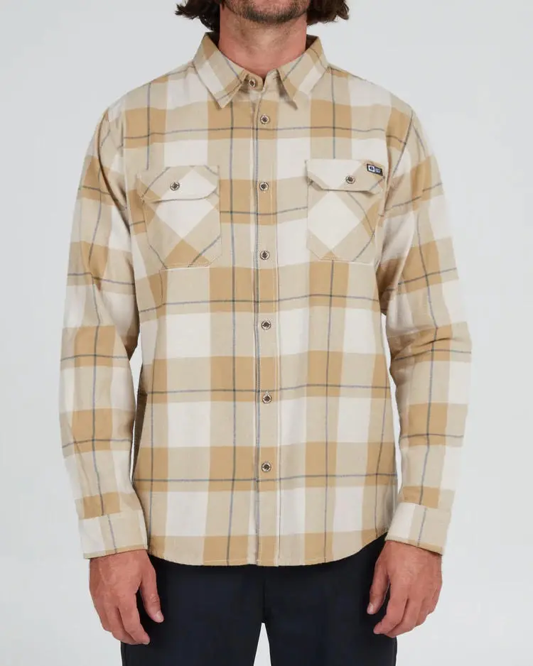 Salty Crew First Light Flannel Shirt 1