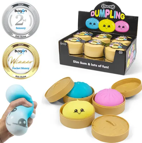 Scrunchems Dumpling-Shaped Squishy Toy 1