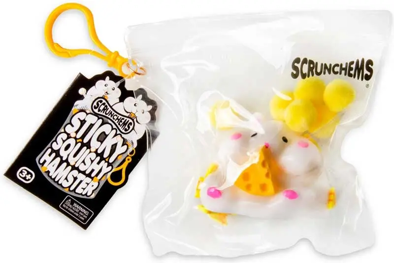 Scrunchems Sticky Squishy Hamster Sensory Toy 1