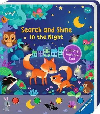 Search And Shine Lift-The-Flap Book – Nighttime Exploration 1