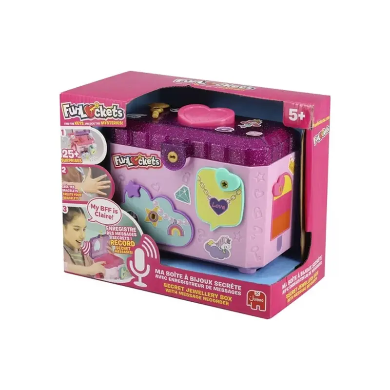 Secret Message Locket Jewelry Box With Sound Recorder 1