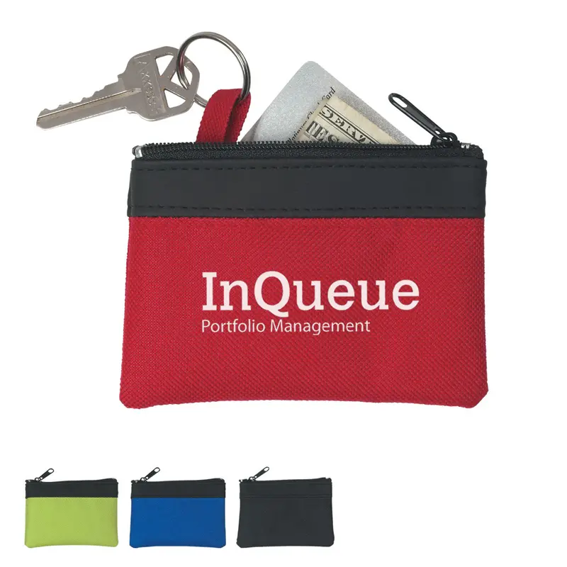 Secure Zippered Coin Purse – Sleek Portable Storage 1
