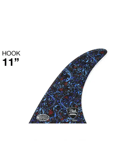Shapers 11-Inch Blue Hook Fin 1