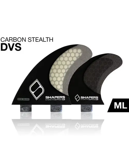 Shapers Carbon Stealth Dvs Quad-Fin Set 1