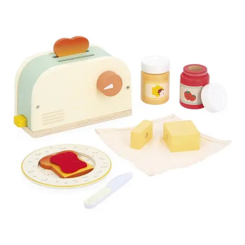 Shiny Grandma Bread Toaster Playset With Accessories 1