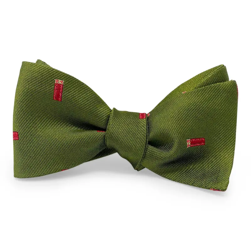 Shotgun Shell Bow In Green 1