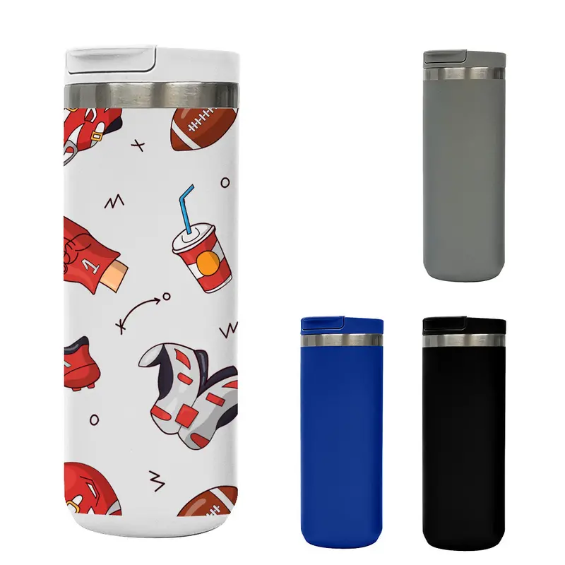 Sienna 18 Oz Vibrant Full-Print Stainless Steel Bottle 1