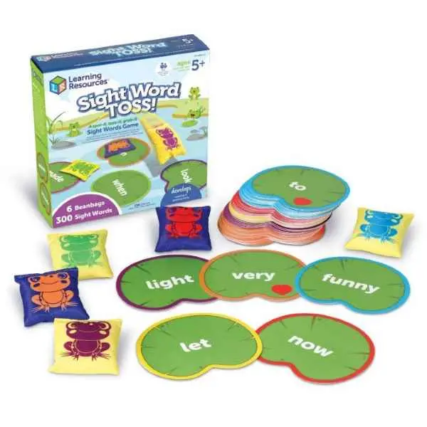Sight Word Toss – Active Literacy Learning Game 1