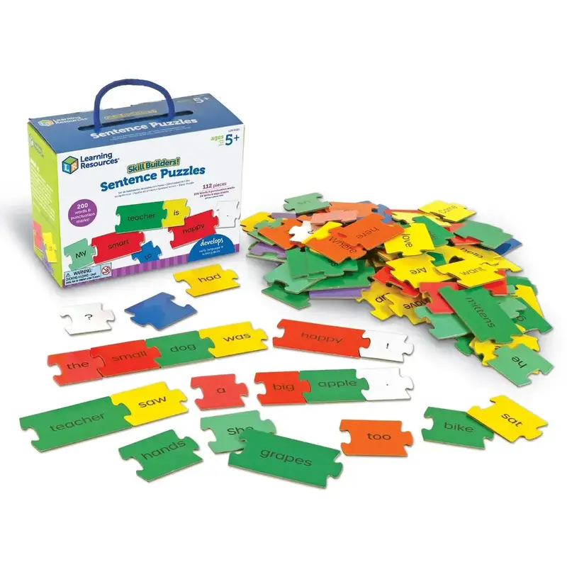 Skill Builders Sentence Puzzles – Grammar & Writing Practice 1