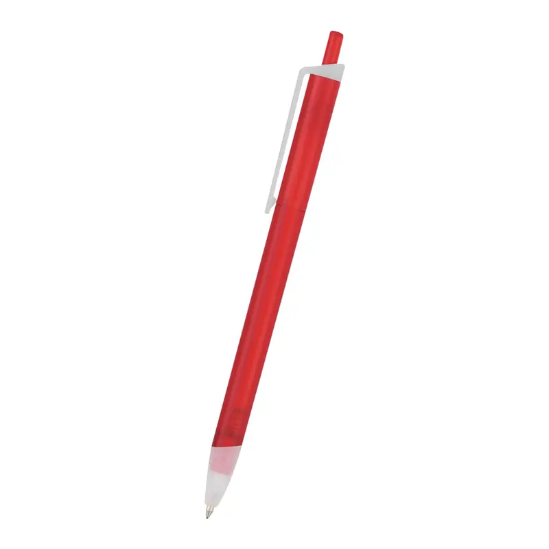 Slim Click Translucent Plastic Pen 1