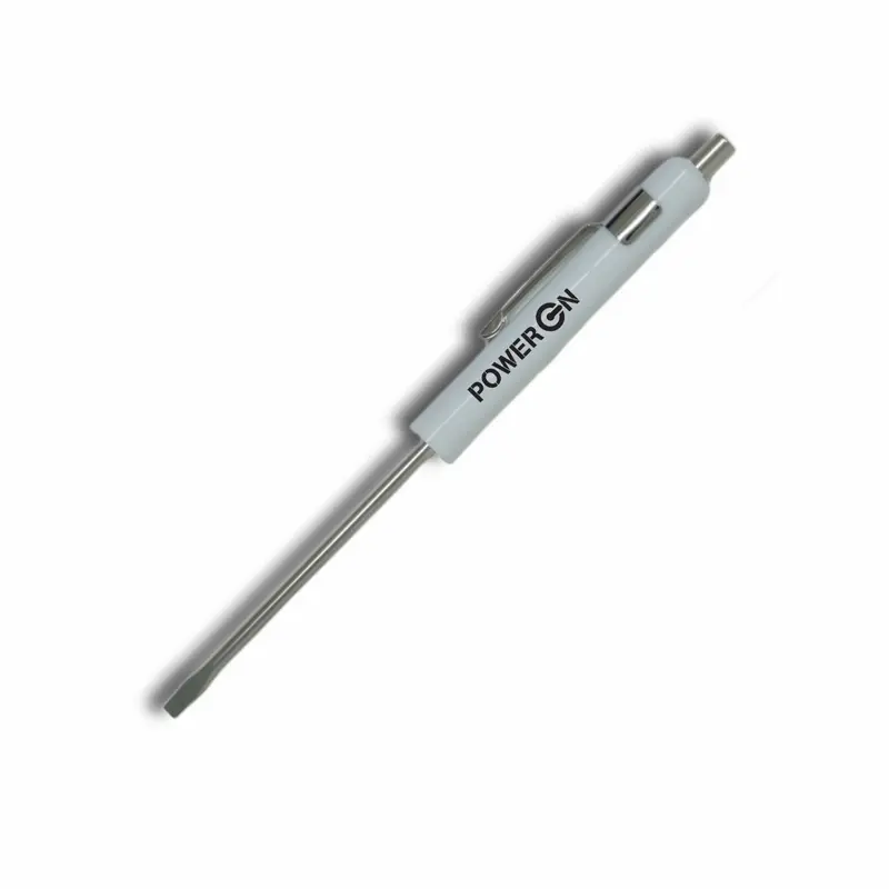 Slot Screwdriver With Permanent Magnetized Tip & Mounting Post 1