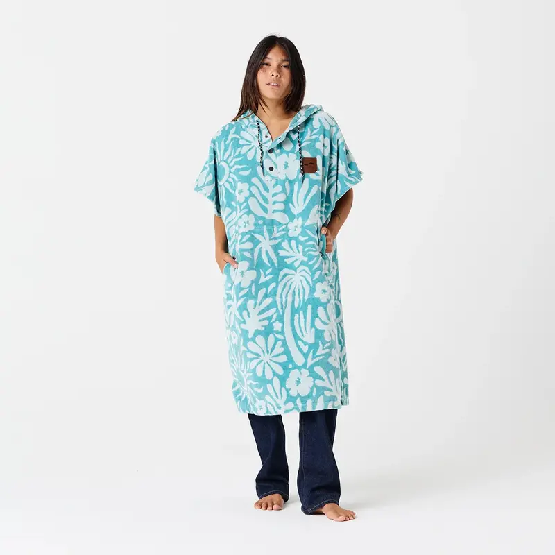 Slowtide Sunny Quick-Dry Beach Poncho 1
