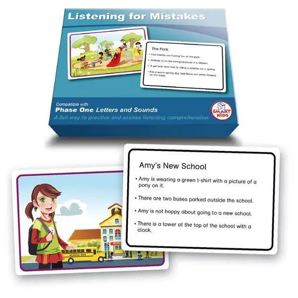 Smart Kids Language Game: Listening For Errors & Building Literacy Skills 1