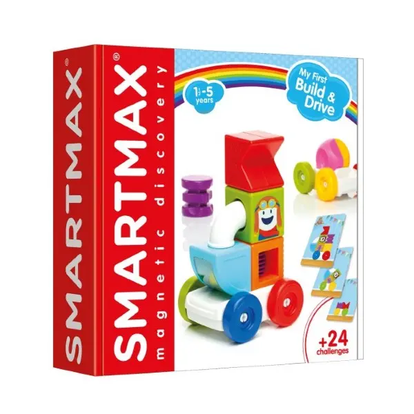 Smartmax My First Build & Drive: Magnetic Stem Construction Set 1