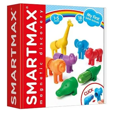 Smartmax My First Safari – Magnetic Animal Building Set For Toddlers 1
