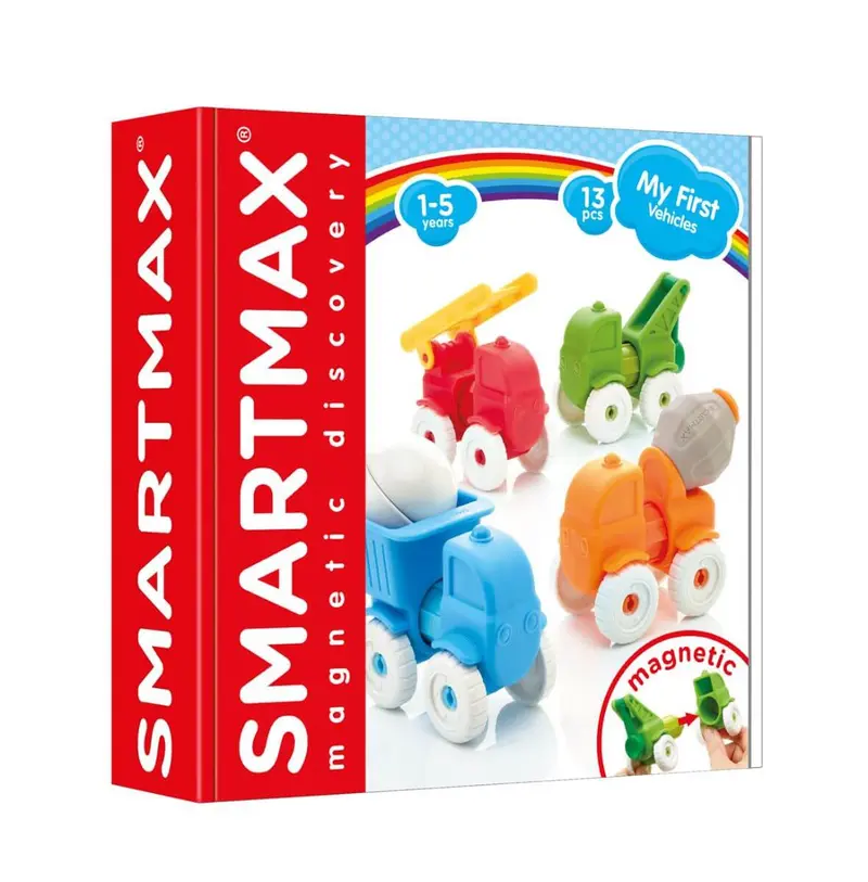 Smartmax My First Vehicles – Beginner Magnet Toy Set 1