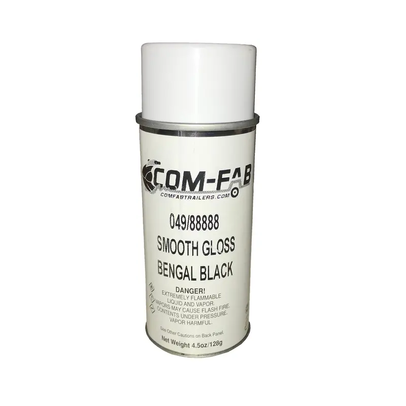 Smooth Gloss Bengal Black Spray Paint – High-Durability Finish 1
