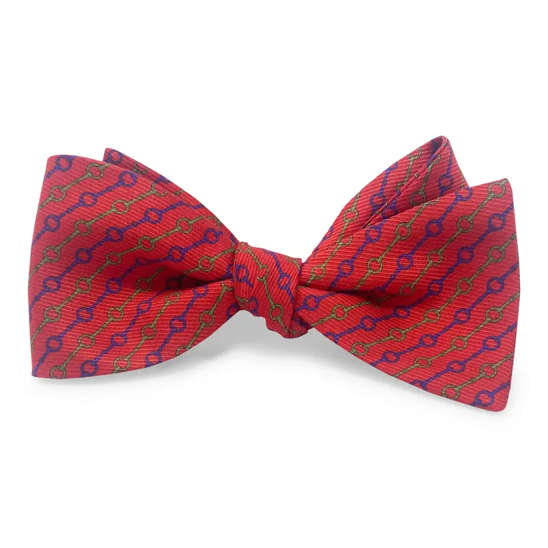 Snafflebit Stripe Red Bow Accessory 1