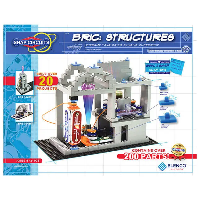 Snap Circuits Bric: Structures Engineering Building Set 1