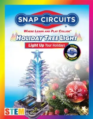 Snap Circuits Christmas Tree Light-Up Kit 1