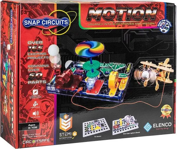 Snap Circuits® Motion Electronics Exploration Kit 1