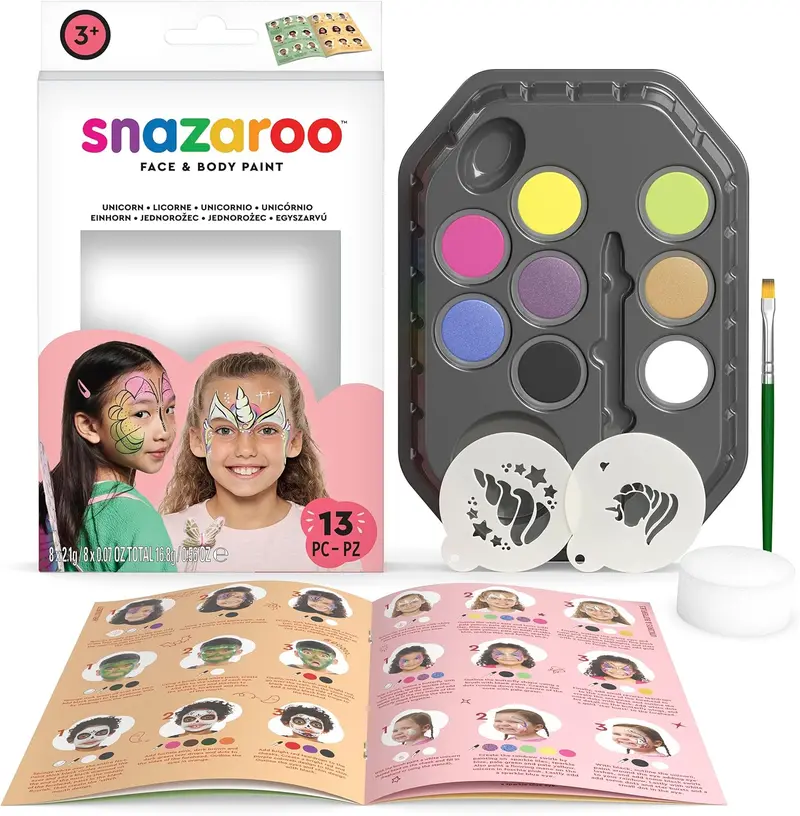 Snazaroo Unicorn Fantasy Face & Body Paint Collection 1